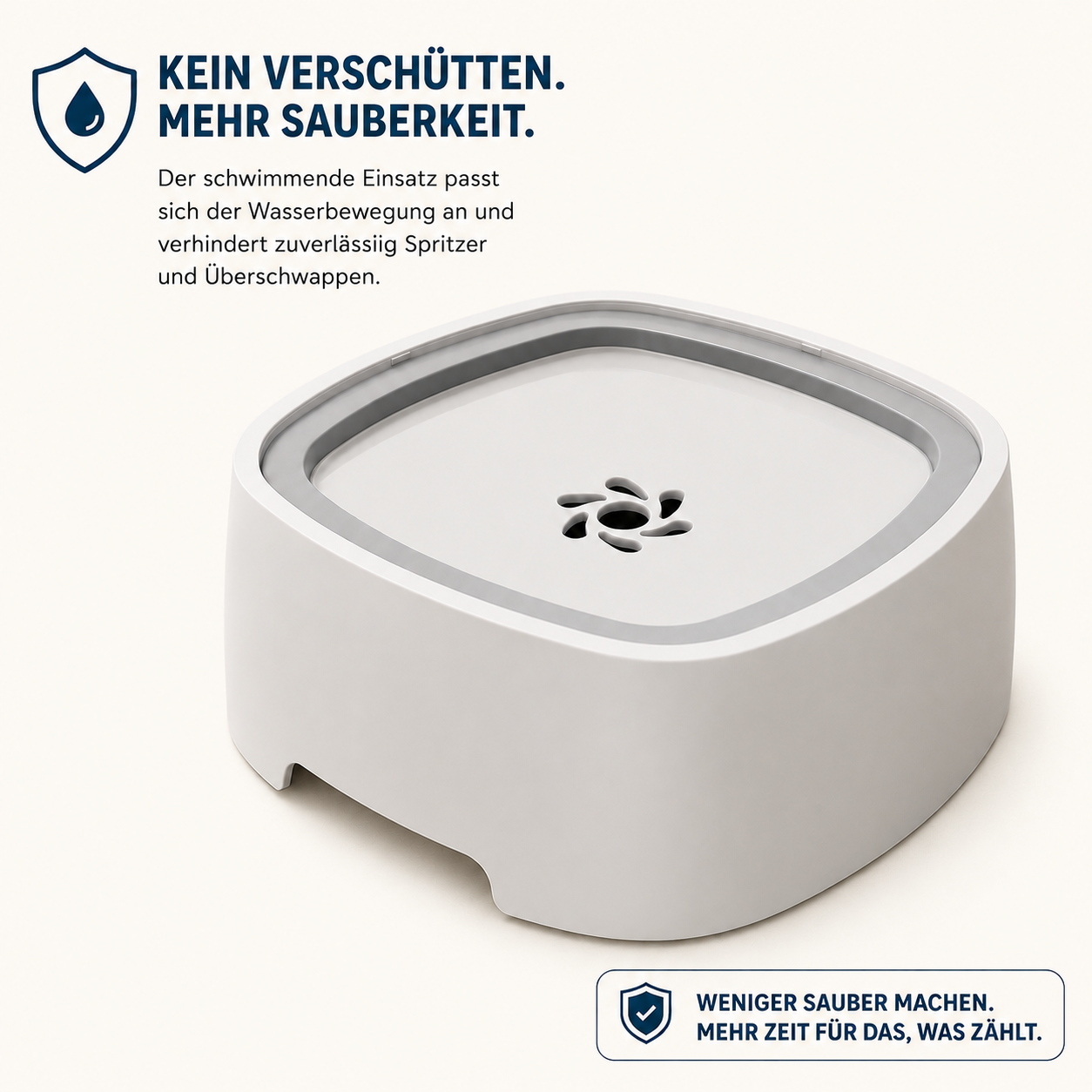 AntiVerschütt Trinknapf