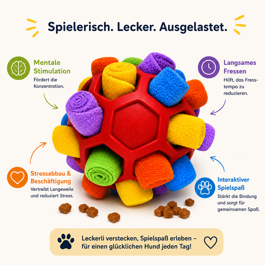 Der intelligente Schnüffel-Snack-Ball