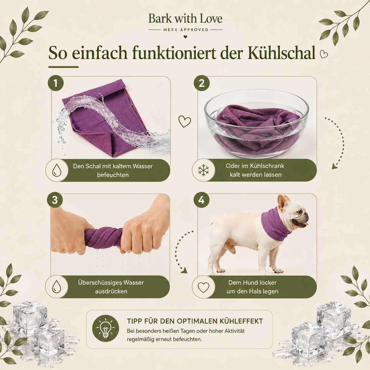 CoolBleiben Schal